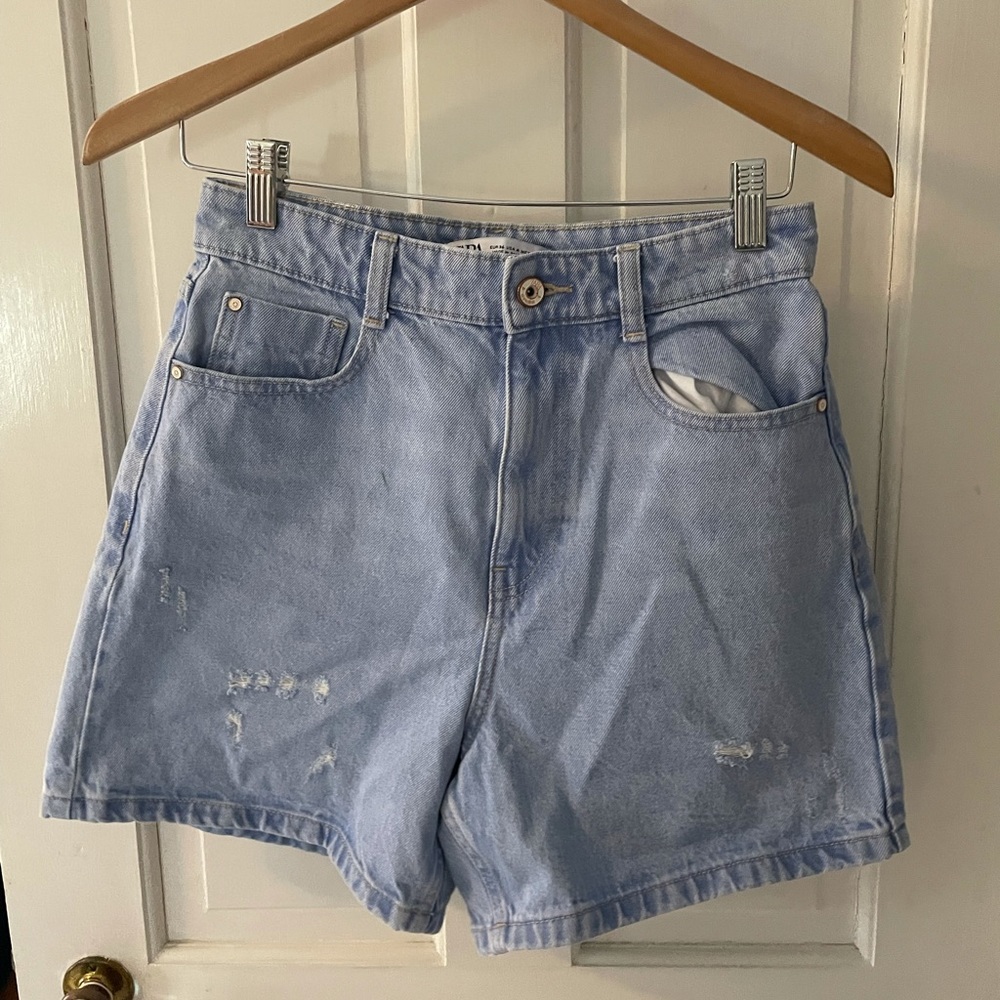 Zara mom shorts